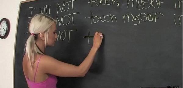  Barbie Addison Sucks And Fucks The Teacher